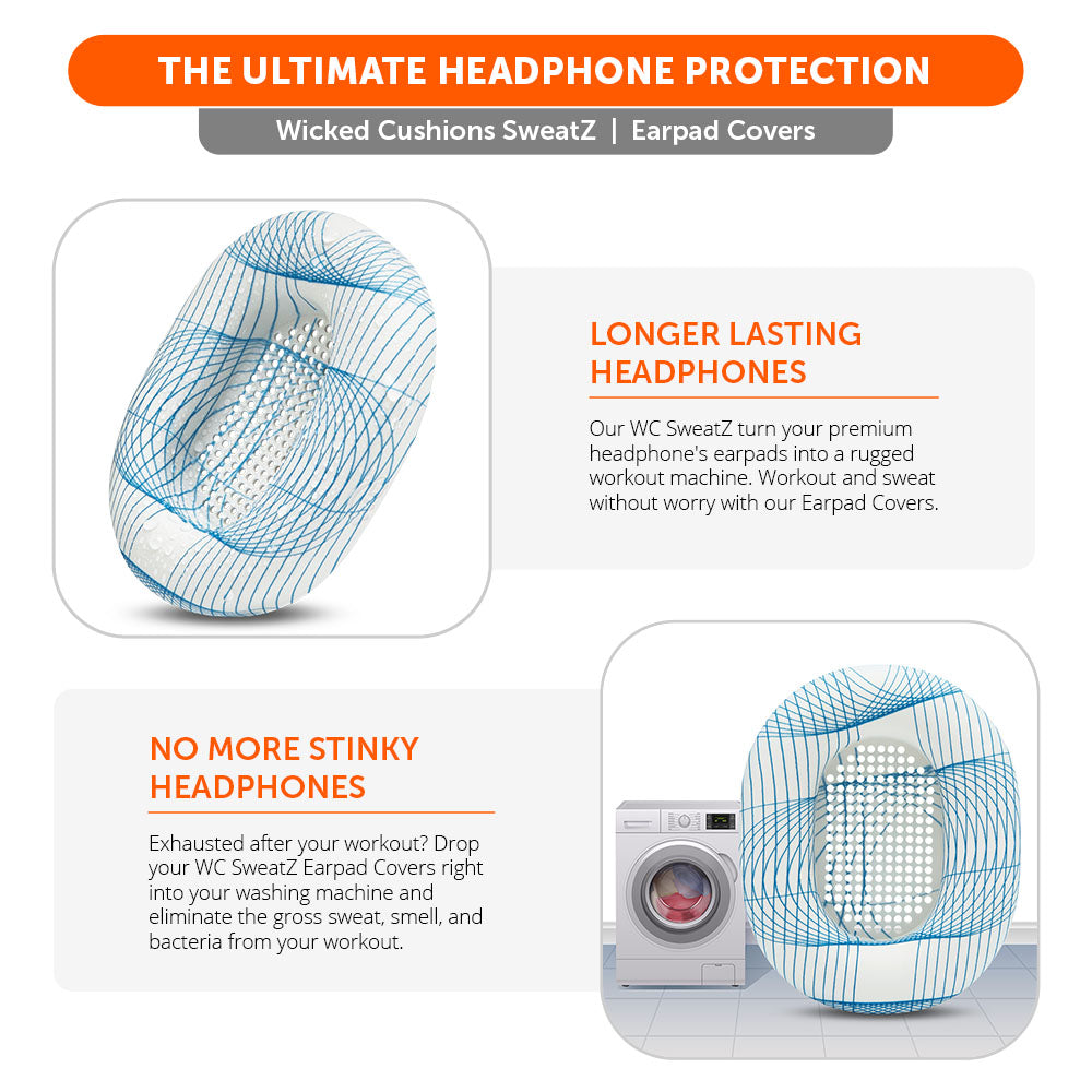 Sony WH-1000XM5 Earpad Sweat Covers - WC SweatZ