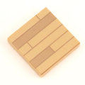 Hardwood Flooring (Light) / Basketball Court 2x2 Tile made using LEGO parts -B3 Customs
